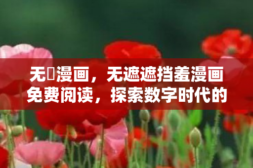 无瀷漫画，无遮遮挡羞漫画免费阅读，探索数字时代的娱乐新边疆