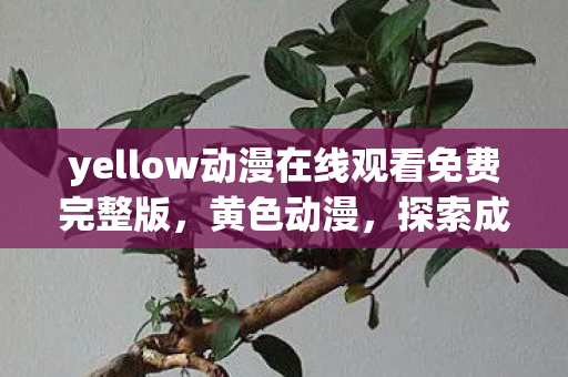 yellow动漫在线观看免费完整版，黄色动漫，探索成人世界的奇幻之旅