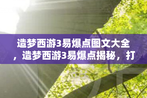 造梦西游3易爆点图文大全，造梦西游3易爆点揭秘，打造高效游戏攻略