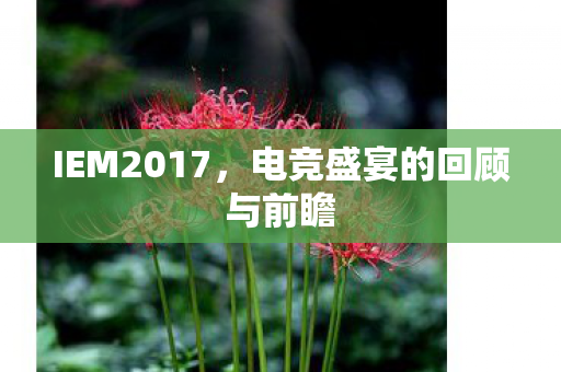 IEM2017，电竞盛宴的回顾与前瞻