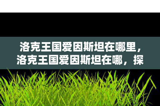 洛克王国爱因斯坦在哪里，洛克王国爱因斯坦在哪，探索虚拟世界的奇妙之旅
