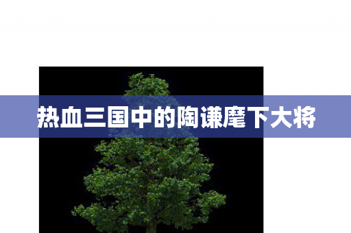 热血三国中的陶谦麾下大将