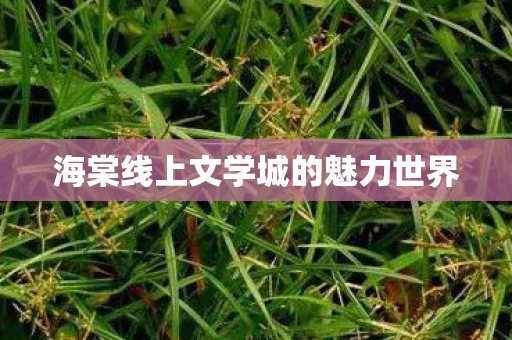 海棠线上文学城的魅力世界