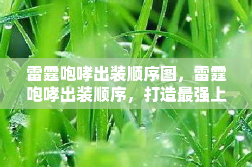 雷霆咆哮出装顺序图，雷霆咆哮出装顺序，打造最强上单战士