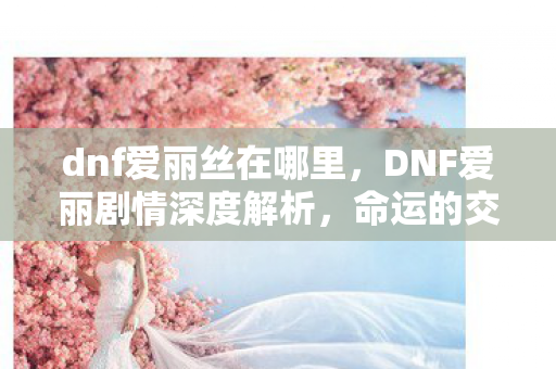 dnf爱丽丝在哪里，DNF爱丽剧情深度解析，命运的交织与抉择