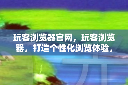 玩客浏览器官网，玩客浏览器，打造个性化浏览体验，畅享安全高效的网络世界