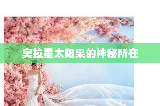 奥拉星太阳果的神秘所在