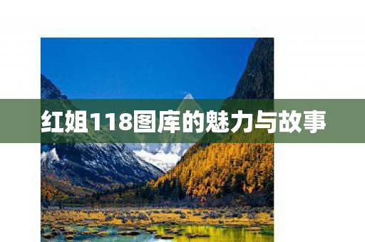 红姐118图库的魅力与故事