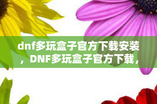 dnf多玩盒子官方下载安装，DNF多玩盒子官方下载，打造你的专属游戏助手