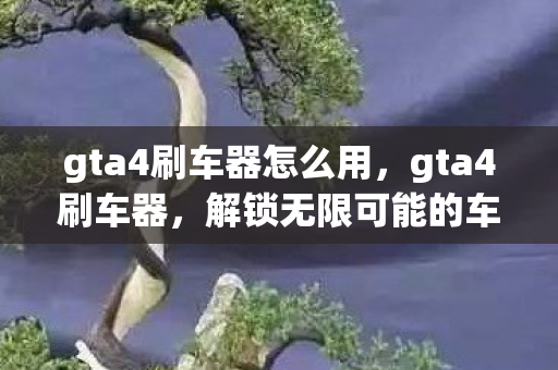gta4刷车器怎么用，gta4刷车器，解锁无限可能的车辆定制工具