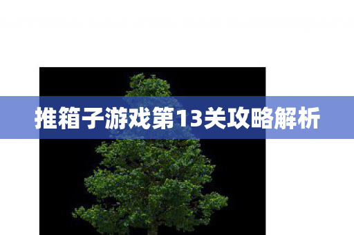 推箱子游戏第13关攻略解析 推箱子游戏第13关攻略解析