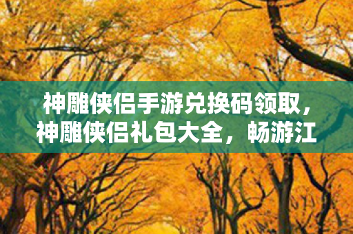 神雕侠侣手游兑换码领取，神雕侠侣礼包大全，畅游江湖，领取你的专属福利！