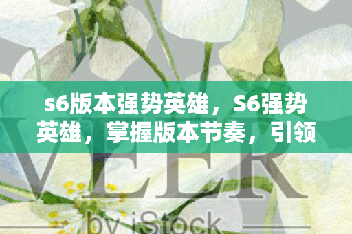 s6版本强势英雄，S6强势英雄，掌握版本节奏，引领战场潮流