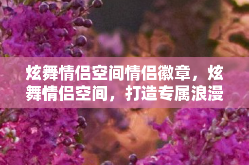 炫舞情侣空间情侣徽章，炫舞情侣空间，打造专属浪漫，共舞梦幻舞步