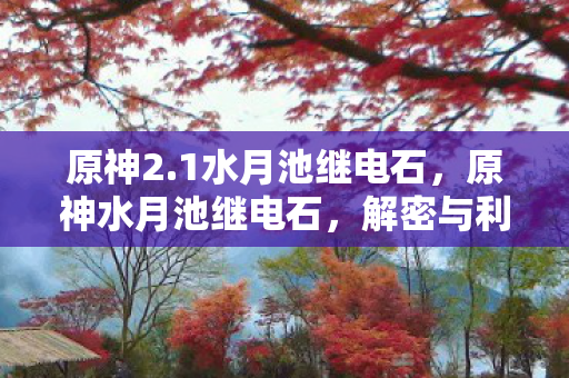 原神2.1水月池继电石，原神水月池继电石，解密与利用的全面指南