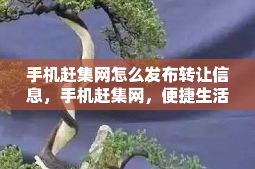 手机赶集网怎么发布转让信息，手机赶集网，便捷生活，信息汇聚的新选择