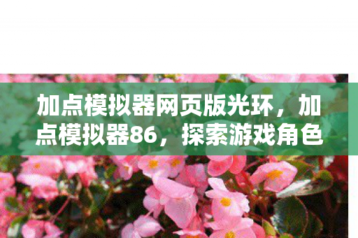 加点模拟器网页版光环，加点模拟器86，探索游戏角色成长的无限可能