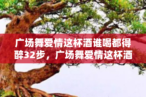 广场舞爱情这杯酒谁喝都得醉32步，广场舞爱情这杯酒谁喝都得醉