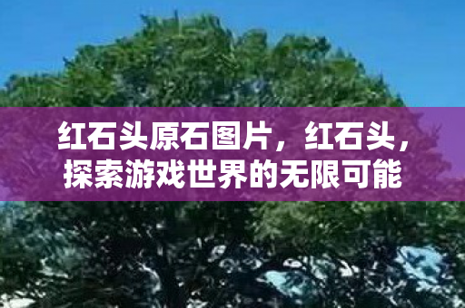 红石头原石图片，红石头，探索游戏世界的无限可能