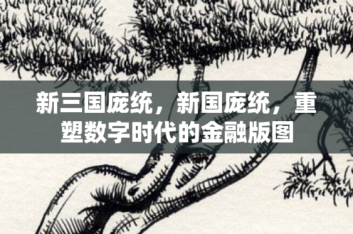 新三国庞统，新国庞统，重塑数字时代的金融版图