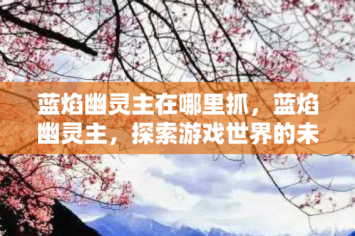 蓝焰幽灵主在哪里抓，蓝焰幽灵主，探索游戏世界的未知领域