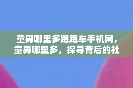 童男哪里多跑跑车手机网,童男哪里多,探寻背后的社会现象与家庭影响 童男哪里多跑跑车手机网,童男哪里多,探寻背后的社会现象与家庭影响