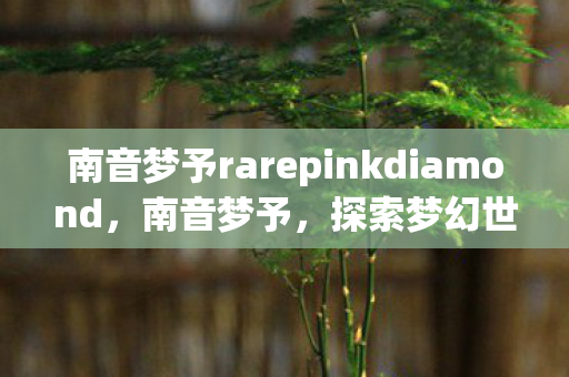 南音梦予rarepinkdiamond，南音梦予，探索梦幻世界的音乐之旅