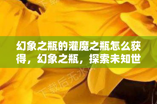 幻象之瓶的灌魔之瓶怎么获得，幻象之瓶，探索未知世界的神秘钥匙