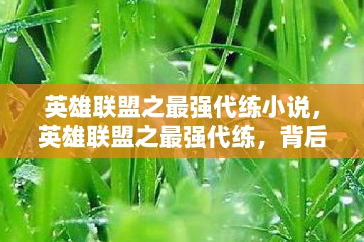 英雄联盟之最强代练小说，英雄联盟之最强代练，背后的故事与职业挑战