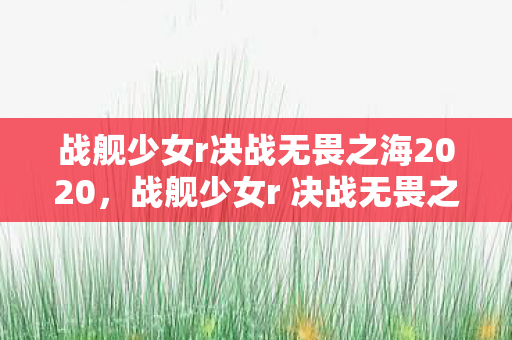 战舰少女r决战无畏之海2020，战舰少女r 决战无畏之海