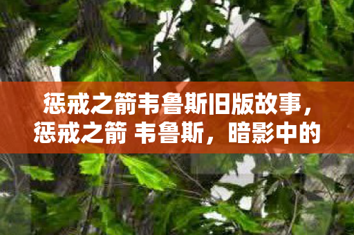 惩戒之箭韦鲁斯旧版故事，惩戒之箭 韦鲁斯，暗影中的致命箭矢