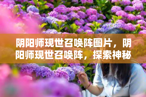 阴阳师现世召唤阵图片，阴阳师现世召唤阵，探索神秘世界的奇幻之旅