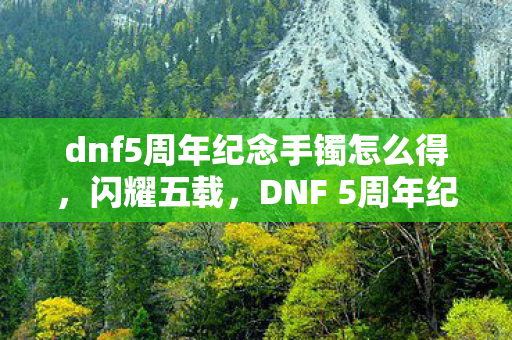 dnf5周年纪念手镯怎么得,闪耀五载,DNF 5周年纪念手镯的传奇故事 dnf5周年纪念手镯怎么得,闪耀五载,DNF 5周年纪念手镯的传奇故事