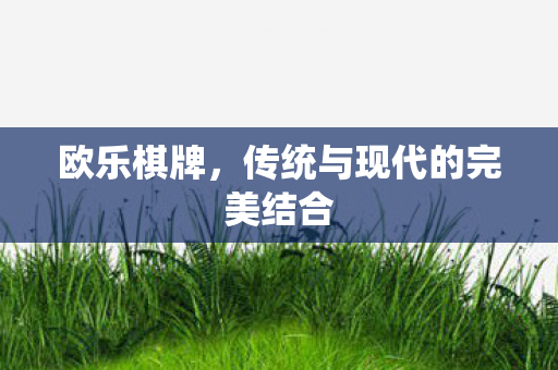 欧乐棋牌，传统与现代的完美结合