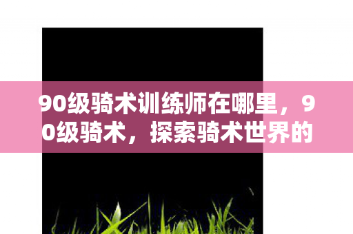 90级骑术训练师在哪里，90级骑术，探索骑术世界的巅峰之旅