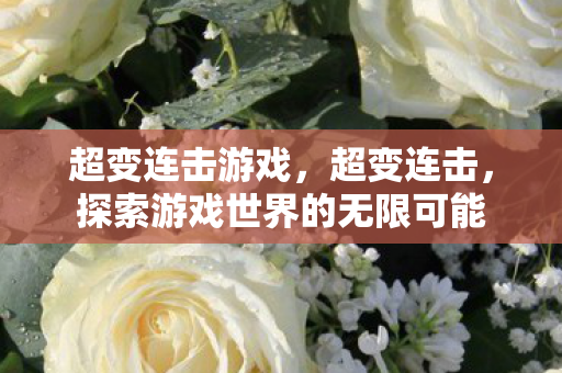 超变连击游戏，超变连击，探索游戏世界的无限可能