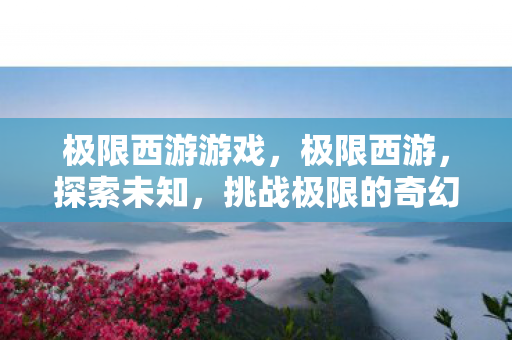 极限西游游戏，极限西游，探索未知，挑战极限的奇幻之旅