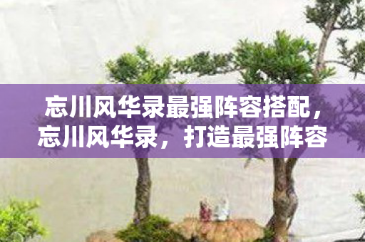 忘川风华录最强阵容搭配，忘川风华录，打造最强阵容的攻略指南