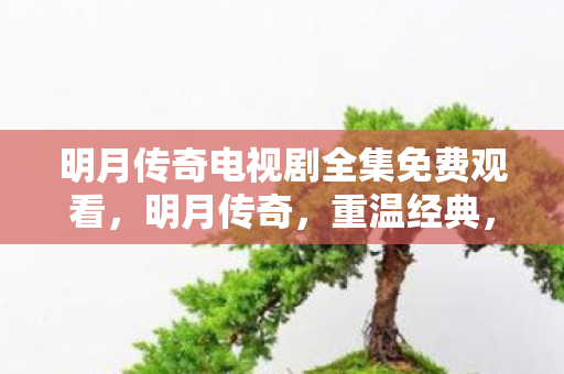 明月传奇电视剧全集免费观看，明月传奇，重温经典，探索传奇世界的奥秘