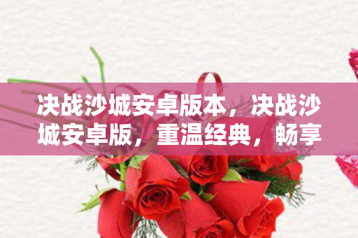 决战沙城安卓版本，决战沙城安卓版，重温经典，畅享移动端的传奇之旅