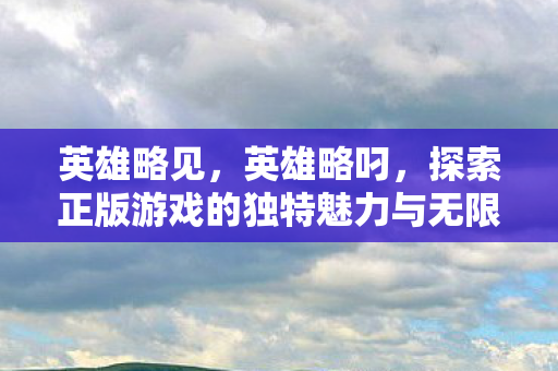 英雄略见，英雄略叼，探索正版游戏的独特魅力与无限可能