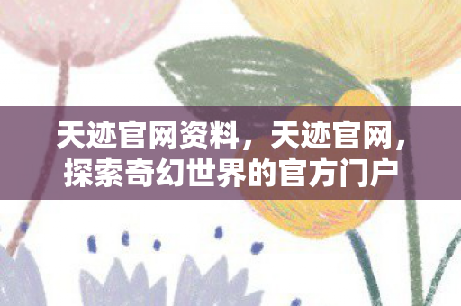 天迹官网资料，天迹官网，探索奇幻世界的官方门户