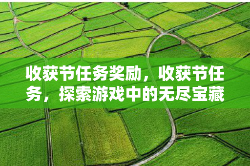 收获节任务奖励，收获节任务，探索游戏中的无尽宝藏