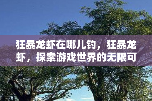 狂暴龙虾在哪儿钓，狂暴龙虾，探索游戏世界的无限可能