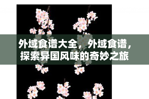 外域食谱大全，外域食谱，探索异国风味的奇妙之旅