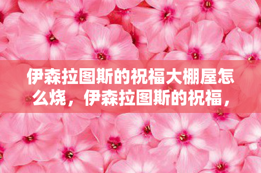 伊森拉图斯的祝福大棚屋怎么烧，伊森拉图斯的祝福，探索未知世界的奇幻之旅