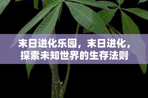 末日进化乐园，末日进化，探索未知世界的生存法则