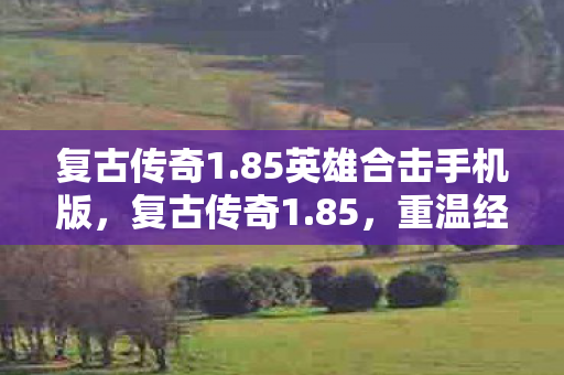 复古传奇1.85英雄合击手机版，复古传奇1.85，重温经典，再燃激情