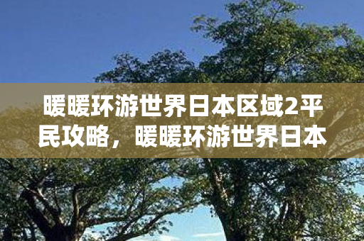 暖暖环游世界日本区域2平民攻略，暖暖环游世界日本区域2，探索日本的传统与现代的完美融合