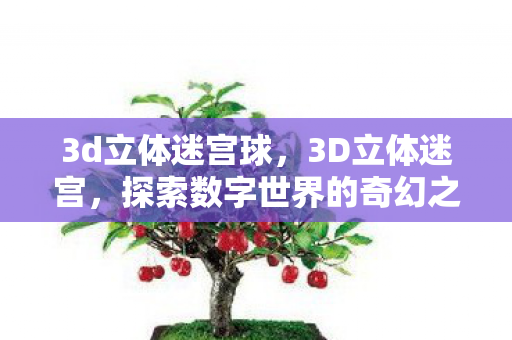 3d立体迷宫球，3D立体迷宫，探索数字世界的奇幻之旅